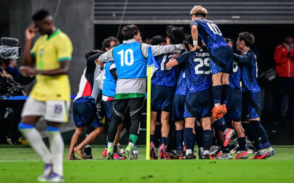 Japan secures Pot 2 after stunning Brazil comeback
